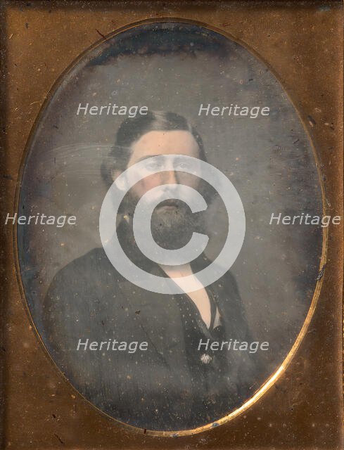 [Bearded Man], 1853-57. Creator: Brady & Co.