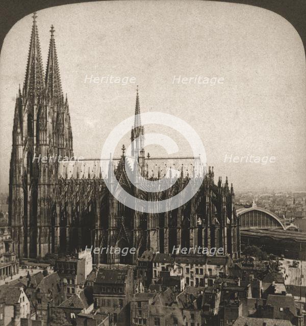 'Cologne Cathedral, Germany', 1903. Creator: Works and Sun Sculpture Studios.