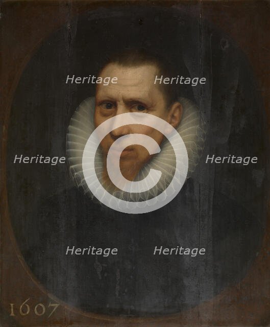 Portrait of a Man, 1607. Creator: Anon.