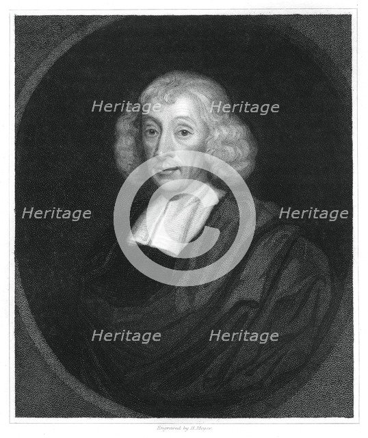 John Ray, English naturalist, (1833).Artist: H Mayer