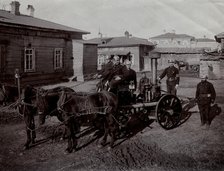 Steam Machine "Maliutka" of the Irkutsk Fire Association, 1908. Creator: Unknown.