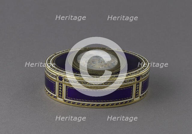 Snuff box, c1780. Creator: Unknown.