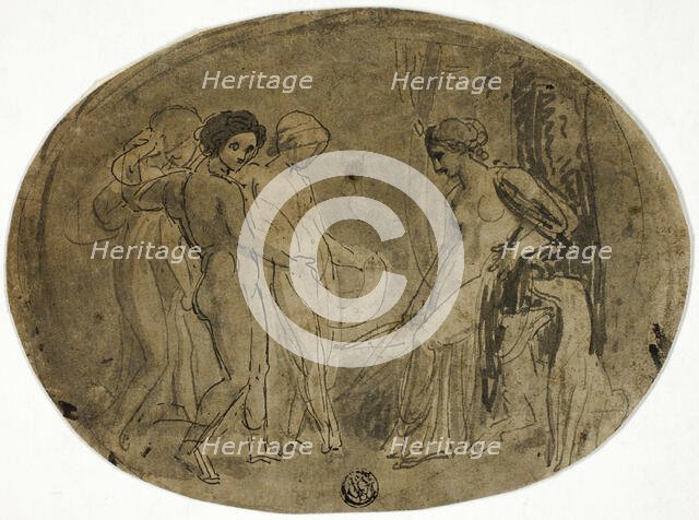 Diana and Her Attendants, n.d. Creator: Thomas Stothard.