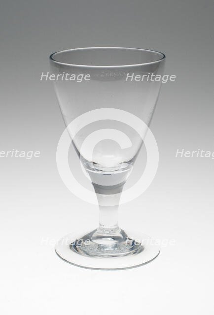 Wine Glass, England, Late 18th century. Creator: Unknown.