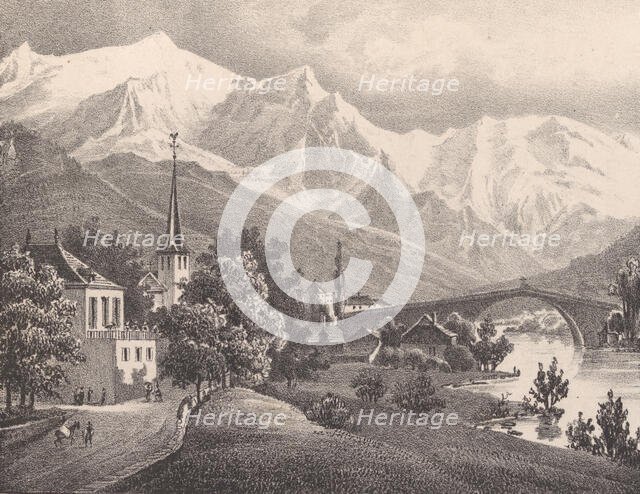 Voyages dans les Alpes. Partie pittoresque..., 1834. Creator: Horace Benedict de Saussure.