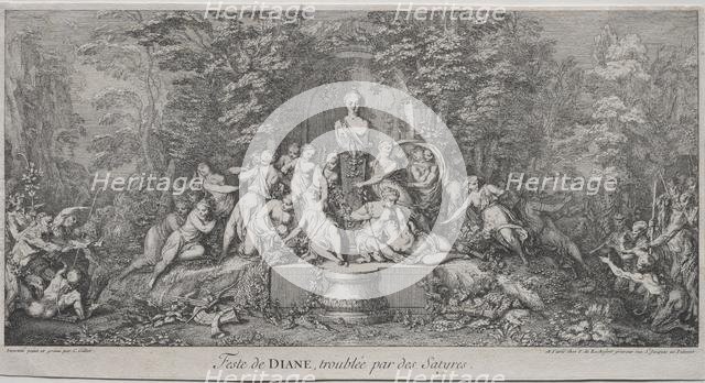 The Four Festivals: Festival of Diana. Creator: Claude Gillot (French, 1673-1722).