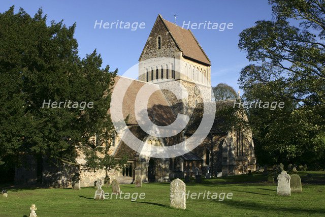 Church of St Lawrence, Castle Rising, King's Lynn, Norfolk, 2005 