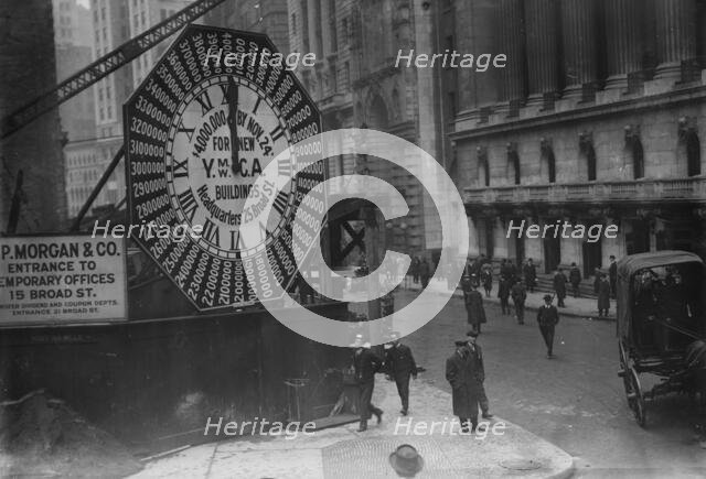 Y.W.C.A. Clock, between c1910 and c1915. Creator: Bain News Service.