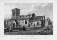 St Giles's Church, Oxford, 1834.Artist: John Le Keux