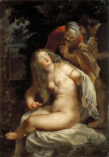 Susannah and the Elders, 1607-1608. Creator: Rubens, Pieter Paul (1577-1640).