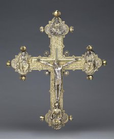 Processional Cross, c. 1440-1450. Creator: Pietro Vannini (Italian, 1413/14-1495/96).