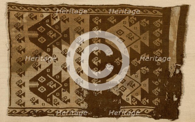 Fragment, Peru, A.D. 1000/1476. Creator: Unknown.