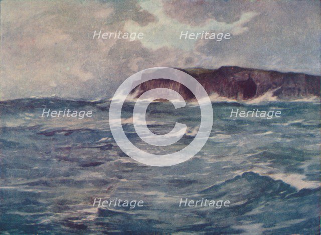 'Staffa and Its Caves', 1910. Artist: William Smith.