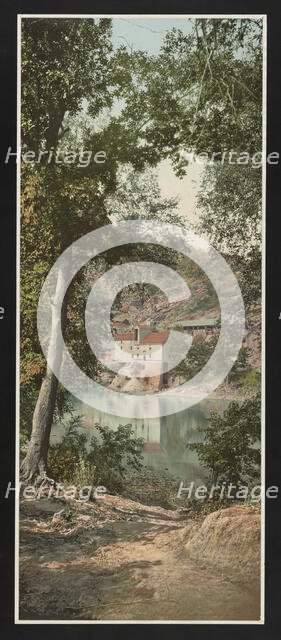 Old mill on the Potomac River, Maryland, c1899. Creator: William H. Jackson.