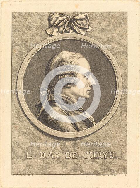 L. Bay de Curys, 1762. Creator: Claude Henri Watelet.