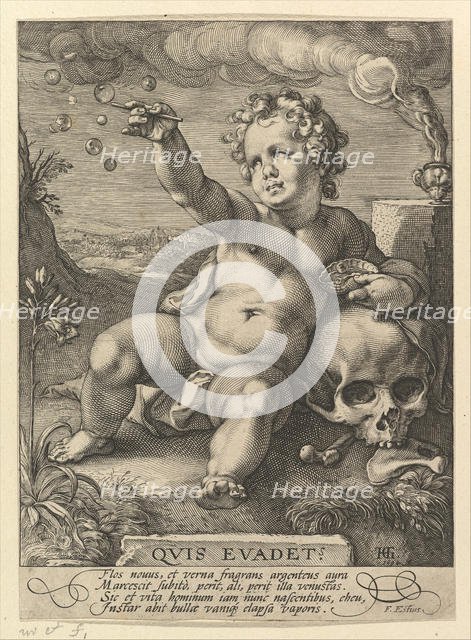 Quis evadet?, 1594. Creator: Hendrik Goltzius.