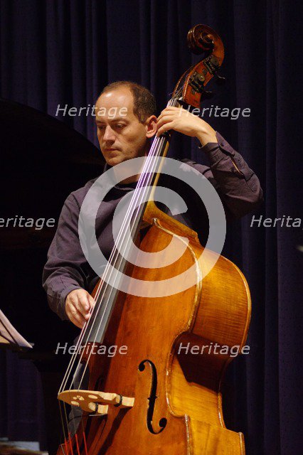 Yuri Goloubev, Watermill Jazz Club, Dorking, Surrey, October 2015. Artist: Brian O'Connor.