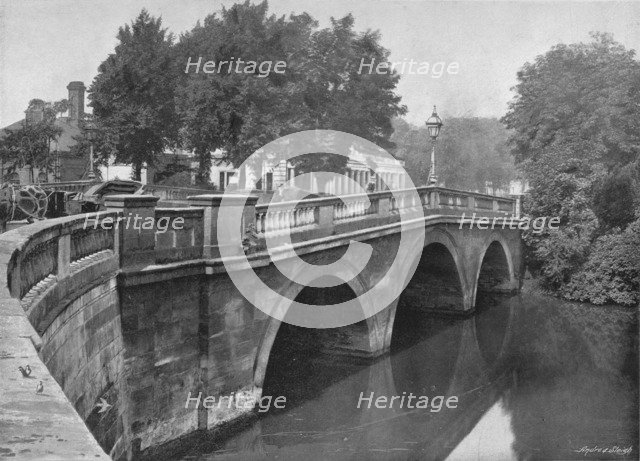 'Leamington Bridge', c1896. Artist: Valentine & Sons.