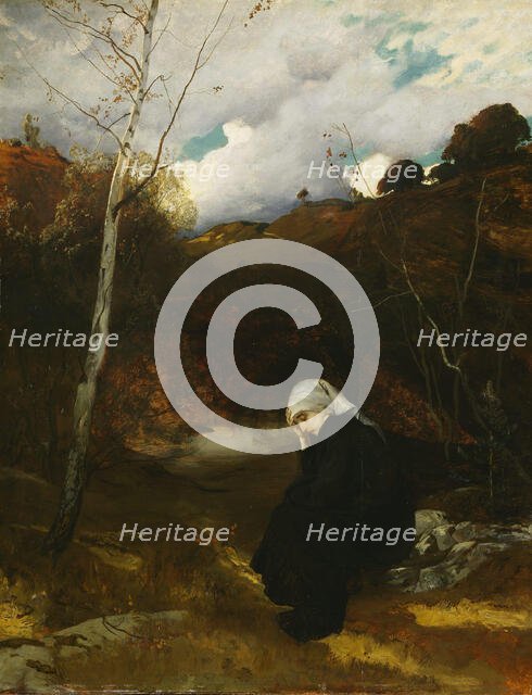 Andante. Autumn Evening , 1879. Creator: Eilif Peterssen.