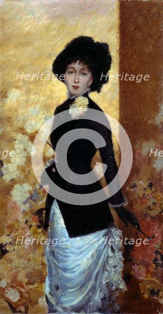 Portrait of a Woman. Artist: De Nittis, Giuseppe (1846-1884)