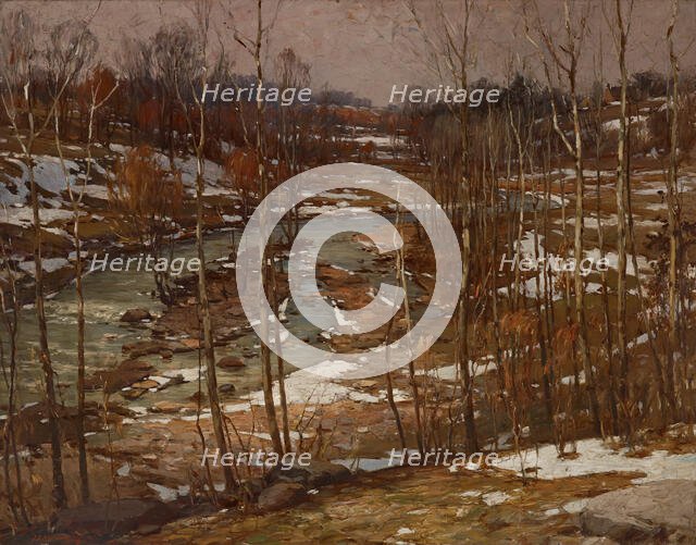 Wane of Winter, 1914. Creator: John Elwood Bundy.