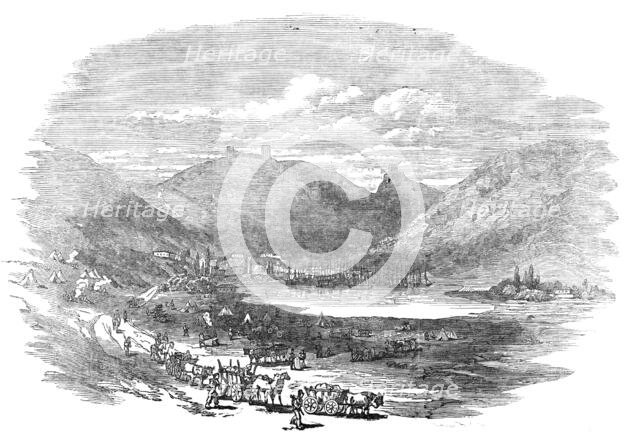 Balaclava - view inside the port, 1854. Creator: Unknown.