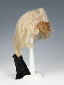 Wig, French, 1780-1800. Creator: Unknown.