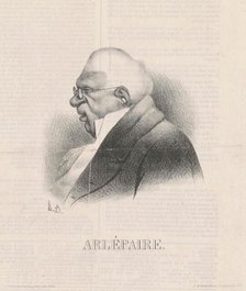 Harlé Père, en buste, 19th century. Creator: Honore Daumier.