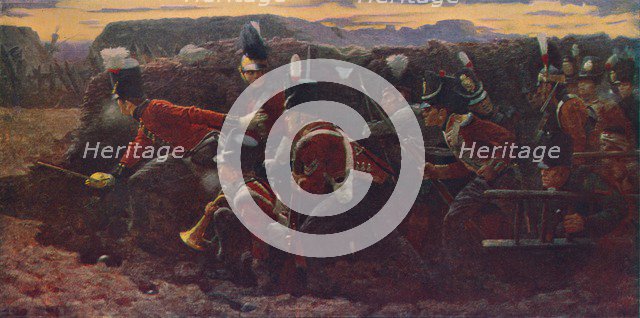 'The Forlorn Hope At Badajos', 1906. Artist: Vereker Monteith Hamilton.