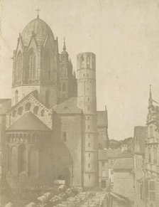 [Cathedral at Mainz], ca. 1852. Creator: Unknown.