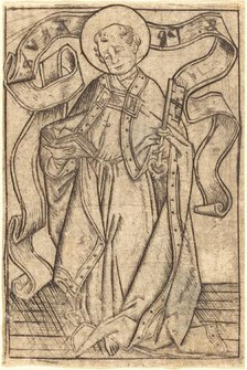 Saint Peter, c. 1465. Creator: Israhel van Meckenem.