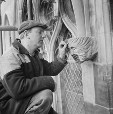 Carlisle Cathedral, Carlisle, Cumbria, 07/03/1967. Creator: John Laing plc.
