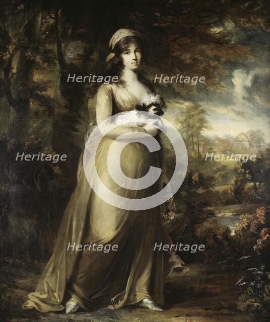 Teresa Vandoni, Italian Singer at the Royal Opera, Stockholm, 1797. Creator: Carl Fredrik von Breda.