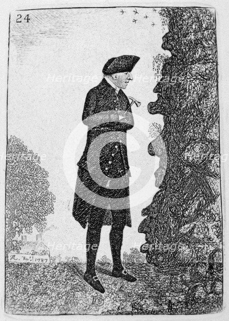 James Hutton, Scottish geologist, 1787 (1877). Artist: Unknown