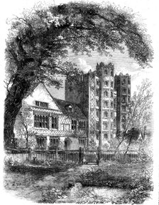 Layer Marney Tower, Essex, visited by the Essex Archaeological Society..., 1862.  Creator: Unknown.