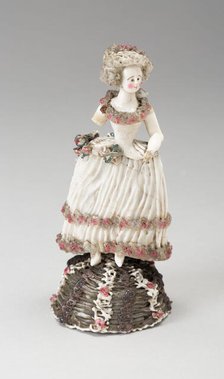 Lady, France, 1750/99. Creator: Verres de Nevers.