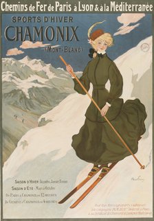 Chamonix Mont Blanc, 1905.