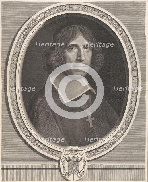 Jean de Montpezat de Carbon, ca. 1673. Creator: Robert Nanteuil.