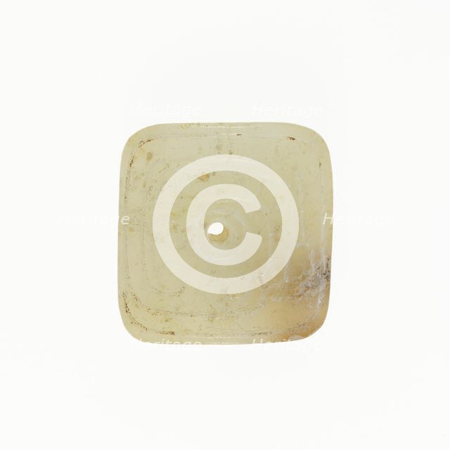 Plaque with Coiled Bird, Western Zhou period, 11th/10th century B.C. Creator: Unknown.