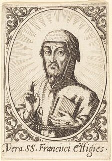 The True Effigy of Saint Francis, c. 1620-1621. Creator: Jacques Callot.