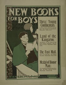 New books for boys, c1896. Creator: Unknown.
