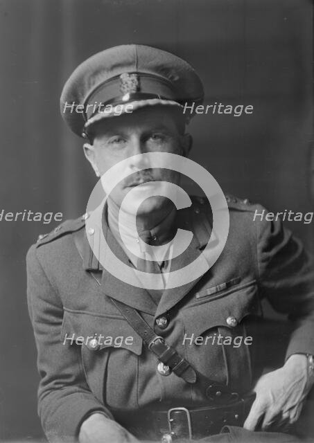 Colonel Harvey, portrait photograph, 1918 Oct. 28. Creator: Arnold Genthe.