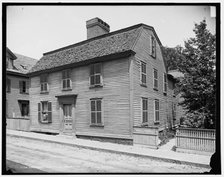 Hawthorne's birth place, Salem, Mass., c1900. Creator: Unknown.