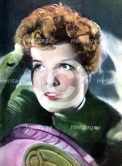 Katharine Hepburn, American film actress, 1934-1935. Artist: Unknown