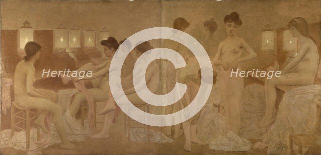 Les Danseuses, between 1905 et 1909. Creator: Fernand Pelez.