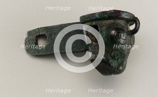 Chariot fitting: linchpin, Zhou dynasty, 1050-221 BCE. Creator: Unknown.