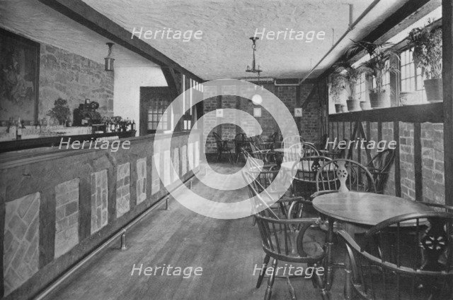 English bar in the basement, Hotel Royal Bermudiana, Hamilton, Bermuda, 1924. Artist: Unknown.