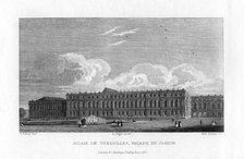 Palace of Versailles, near Paris, 1829. Artist: Byrne