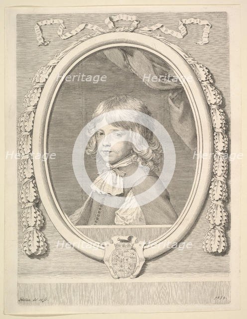 Louis-Joseph de Lorraine, duc de Guise, as a Child, 1659. Creator: Claude Mellan.