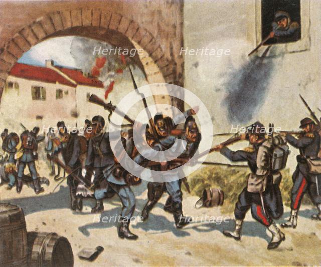 The Battle of Sedan, 1 September 1870, (1936). Creator: Unknown.